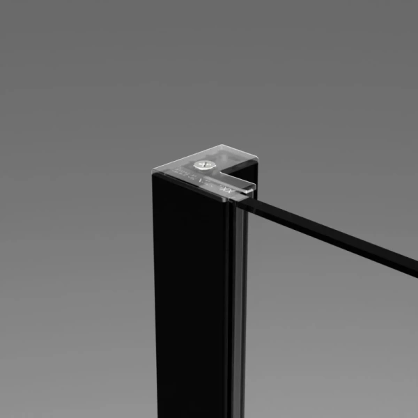 душевая дверь radaway essenza black dwj 100 right 1385014-54-01r прозрачное