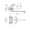 смеситель для ванны grohe eurosmart 23992003