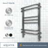электрический полотенцесушитель aquatek бетта п7 500x700 aq el krc0770ch хром