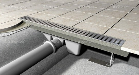 душевой лоток alcaplast apz6 850 с опорами