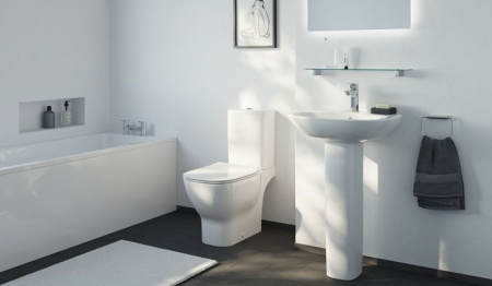 унитаз приставной ideal standard tesi aquablade t0082v1