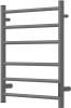 полотенцесушитель point аврора pn10856gr электрический, 50x60 см, графит