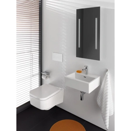 раковина подвесная 45 см laufen living city 8.1543.2.000.104.1