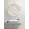 раковина gsi pura 883711 накладная, 60x38 см, bianco lucido (белый глянец)