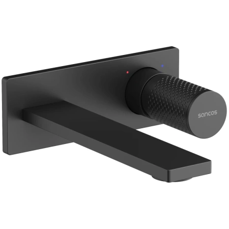 Смеситель для раковины Sancos Nexus SC9013MB встраиваемый, черный матовый