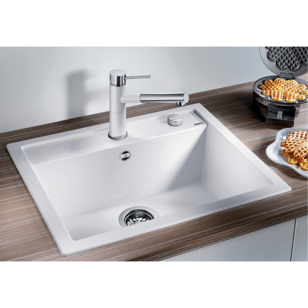 кухонная мойка blanco dalago 6 514199 белый