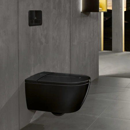 унитаз подвесной villeroy & boch viclean v0e1 00 s0 с функцией биде