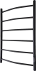 Полотенцесушитель электрический Маргроид Вид 4 СНШ 80x50 R черный матовый Полотенцесушитель электрический Маргроид Вид 4 СНШ 80x50 R черный матовый