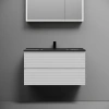 тумба под раковину sancos folk fl90w 89 см, подвесная, белый матовый
