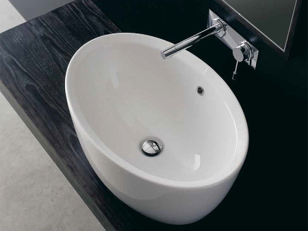 раковина scarabeo matty 8056 накладная, овальная, 64x46 см, белая раковина scarabeo matty 8056 накладная, овальная, 64x46 см, белая