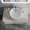 раковина-чаша kerama marazzi circo 36 ci.wb.36 белая глянцевая