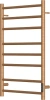 полотенцесушитель point аврора pn10858br электрический, 50x80 см, бронзовый