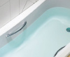 чугунная ванна roca malibu 150x75 2315g000r с отверстиями для ручек с противоскользящим покрытием