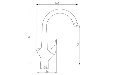смеситель для кухни zorg steel hammer sh 815 black br