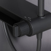 душевая система am.pm x-joy f0785a622 черная матовая