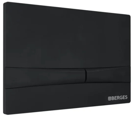 комплект унитаза с инсталляцией berges floe rimless 043224 с сиденьем микролифт и черной клавишей смыва