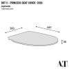 сиденье для унитаза aet dot 2.0 c555r116 c микролифтом softclose, цвет серый матовый