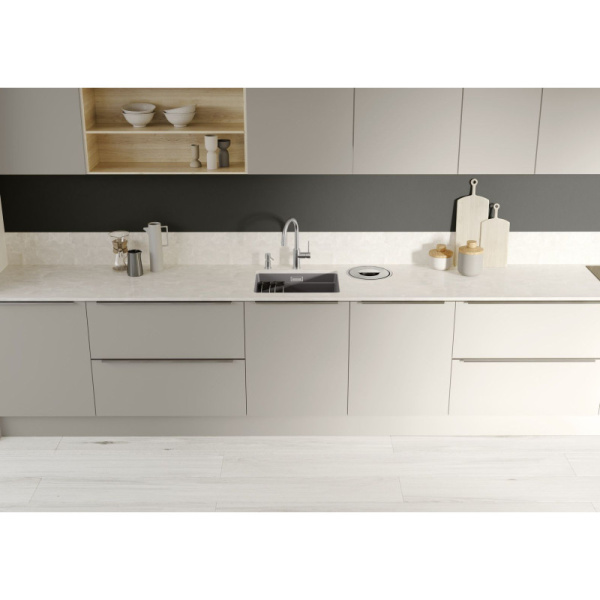 кухонная мойка blanco etagon 500-u infino 525150 глянцевый магнолия