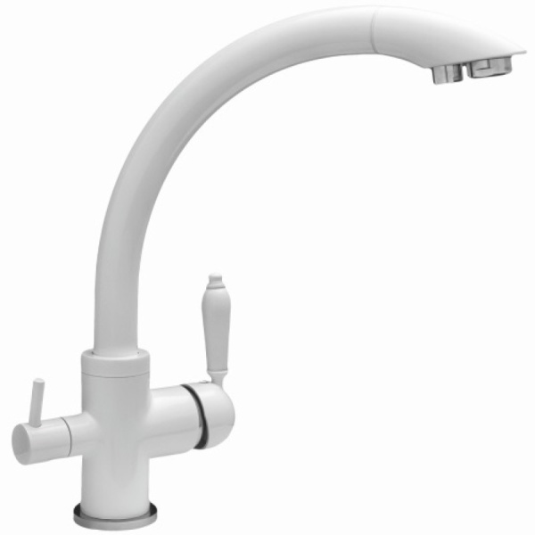 смеситель для кухни seaman barcelone ssl-5382 snow