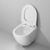 унитаз niagara vista ng-9301 подвесной, безоботовый, с сиденьем микролифт, белый 