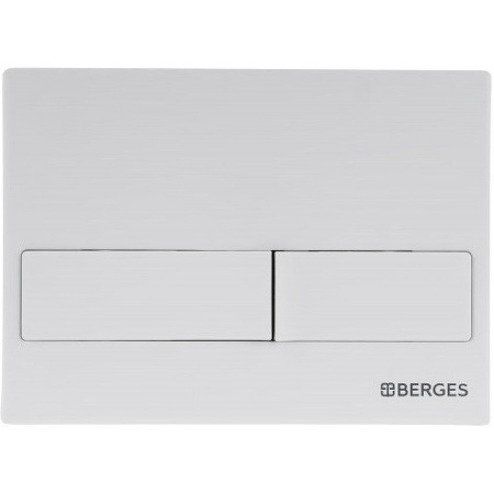 инсталляция berges novum 040211 для унитаза с белой клавишей смыва