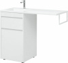 тумба с раковиной aquanet токио 110 l 239298 белая