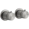 Термостат Gessi Gessi316 54234#239 встраиваемый, внешние части, на 2 выхода, цвет STEEL BRUSHED