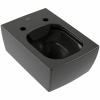 унитаз villeroy&boch memento 2.0 4633r0r7 подвесной, безоботквый, без сиденья, pure black с ceramicplus