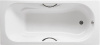 Чугунная ванна Roca Malibu 150x75 2315G000R с отверстиями для ручек с противоскользящим покрытием