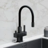 смеситель для кухни sancos arno sc4005mb черный матовый