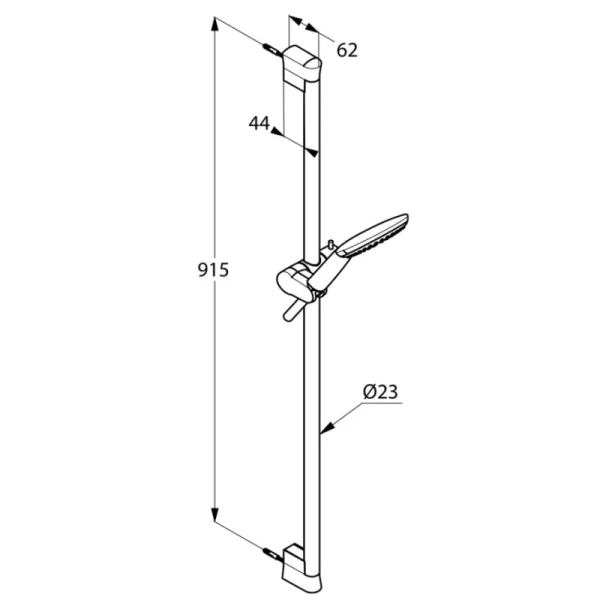 душевой гарнитур kludi freshline 1s 678400500