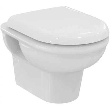 Унитаз подвесной Ideal Standard Exacto Rimless R002601 с сиденьем микролифт