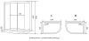 душевая кабина timo premium 120x80 ilma902rb без гидромассажа