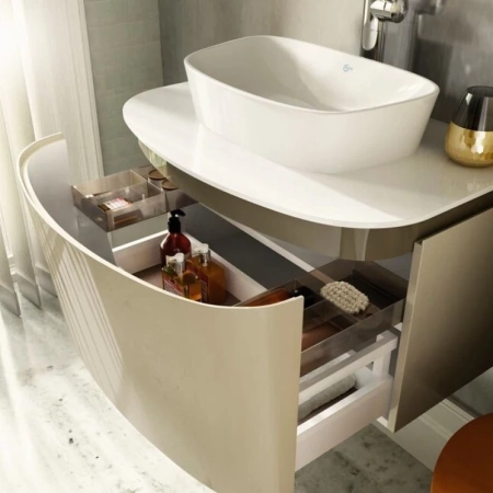 раковина накладная ideal standard dea 52 см, белый, t044301