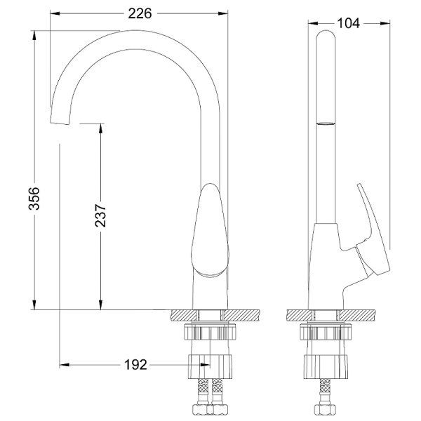 смеситель для кухни lemark linara lm0405pjs жасмин