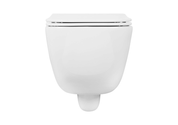 унитаз aquatek дива aq2012-00 безободковый, подвесной, с сиденьем микролифт, цвет белый