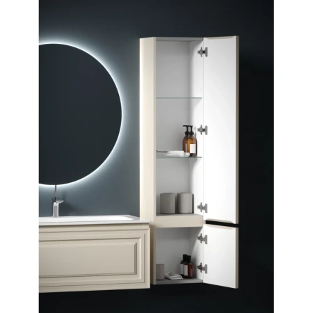 шкаф пенал sancos very 35 r pvr35rce подвесной beige soft