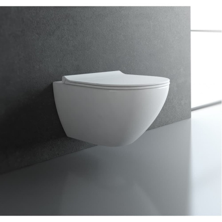 комплект унитаза с инсталляцией berges novum rimless 043246 с сиденьем микролифт и черной клавишей смыва