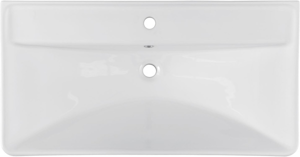 раковина aquanet ирис 00323883 90 белая