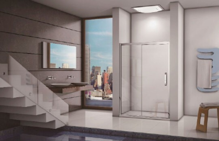 дверь для душевой кабины в нишу good door antares wtw-110-c-ch