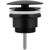 Донный клапан Abber AF0012B черный матовый