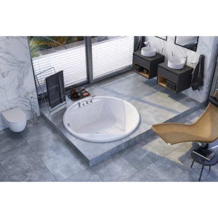 акриловая ванна excellent great arc 160х160 белая waex.gre16wh