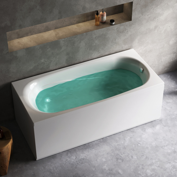 акриловая ванна damixa willow 150х70 will-150-070w-a без гидромассажа