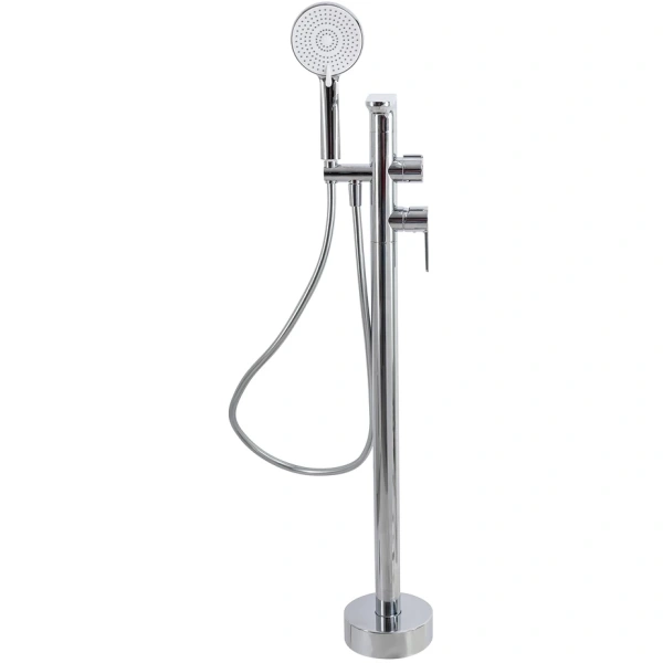 смеситель напольный для ванны cezares lux lux-vdp-01 хром
