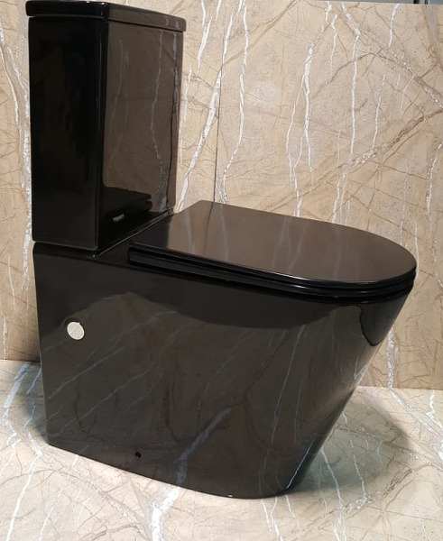 унитаз компакт ceramalux ns-2178-18 с бачком и сиденьем микролифт