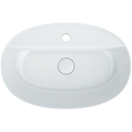 раковина kerama marazzi plaza 60 plr.wb.60.1 белая глянцевая