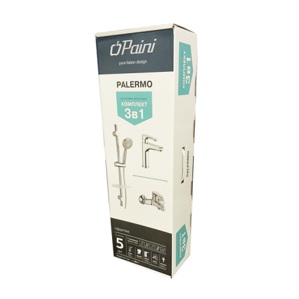 комплект смесителей paini palermo pacrkit3 3 в 1