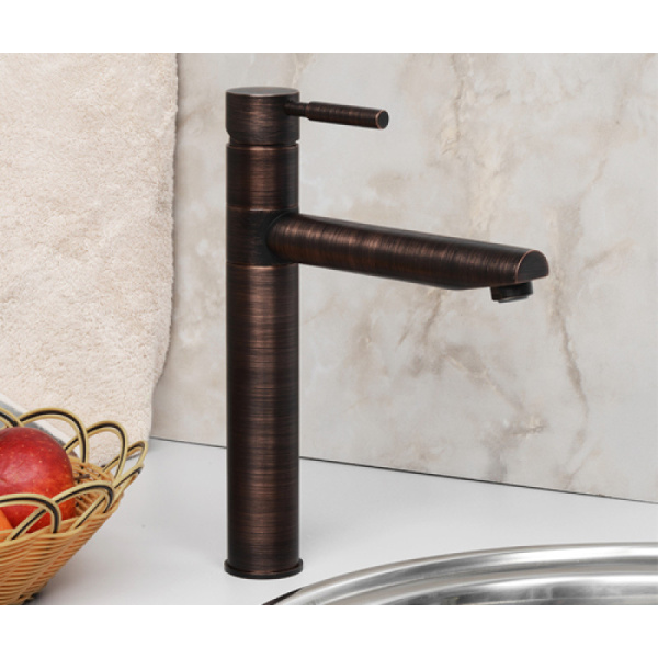 смеситель для кухни wasserkraft a8147 цвет бронза темная
