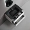 тумба под раковину sancos folk fl70w 69 см, подвесная, белый матовый