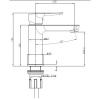 смеситель для раковины bien torres bl11017101